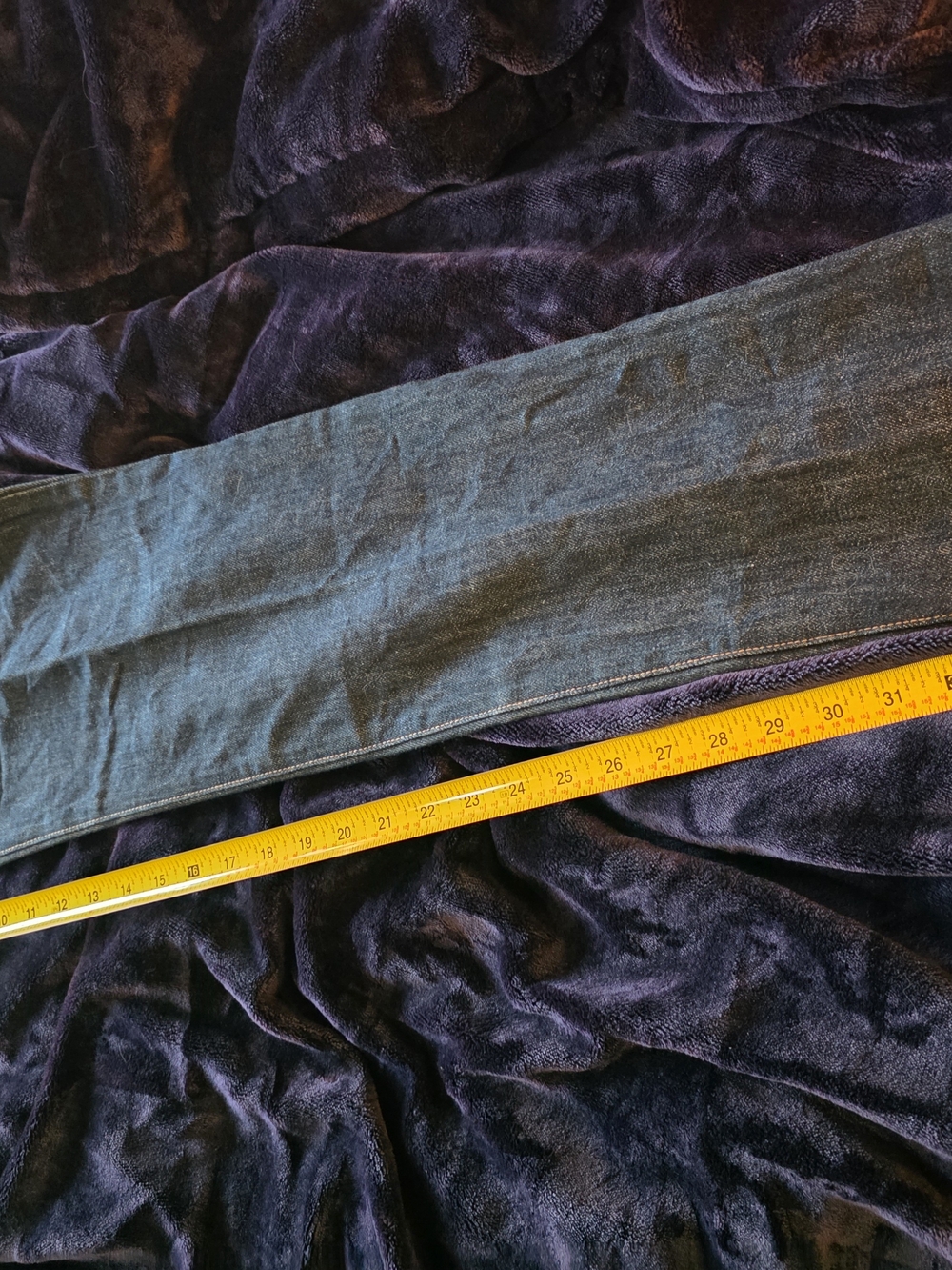 Tellason Stock Cone Mills Selvedge Denim Jeans USA Made 14 oz Size 35x35 - Picture 10 of 12